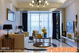 72平米簡(jiǎn)約小戶(hù)型客廳裝修